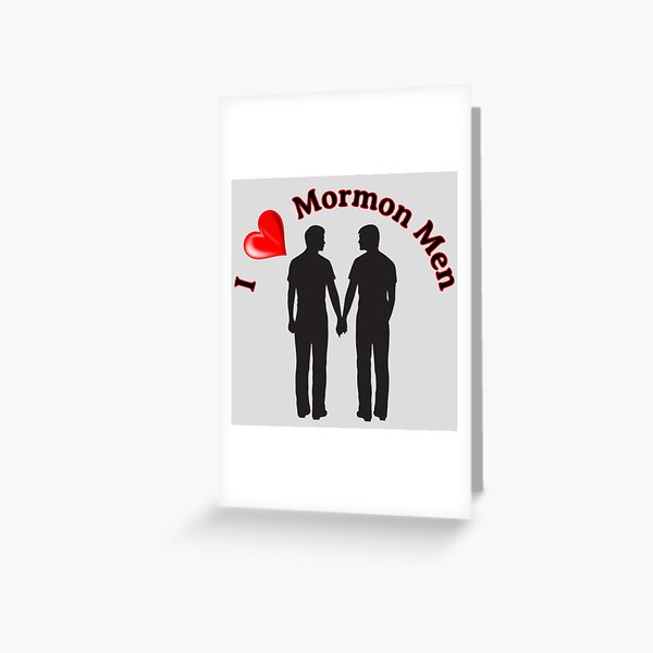 Item preview, I Love Mormon Men designed and sold by rcmarble.
