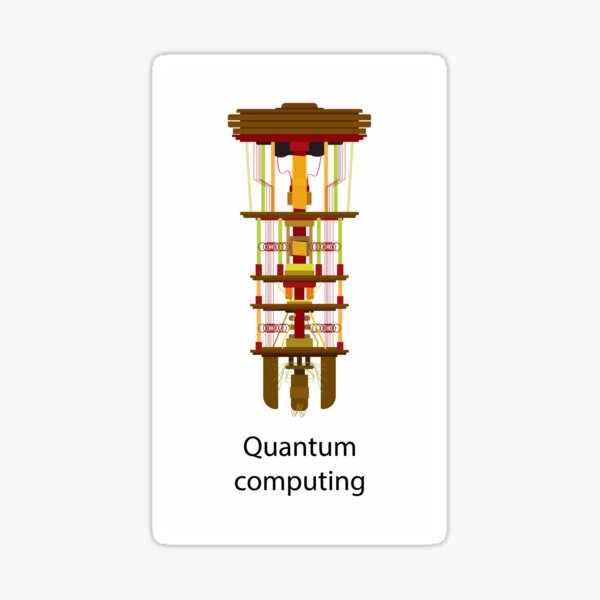 "technology stickers, Quantum Computing stickers, physics stickers
