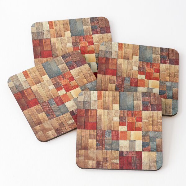 Item preview, Wood Finished Patchwork designed and sold by BuraxisDesigns.