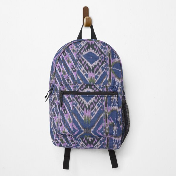Item preview, Vintage Woven Fabric Pattern Blues and Pinks designed and sold by Hybridized.