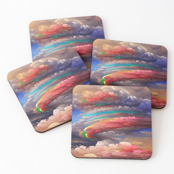 Item preview, Tornado with Rainbow of Colors designed and sold by deniselynnimage.