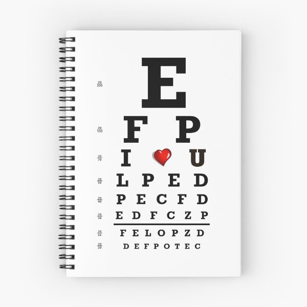 Item preview, Eye chart optometry optometrist love Snellen vision designed and sold by MantisArts.