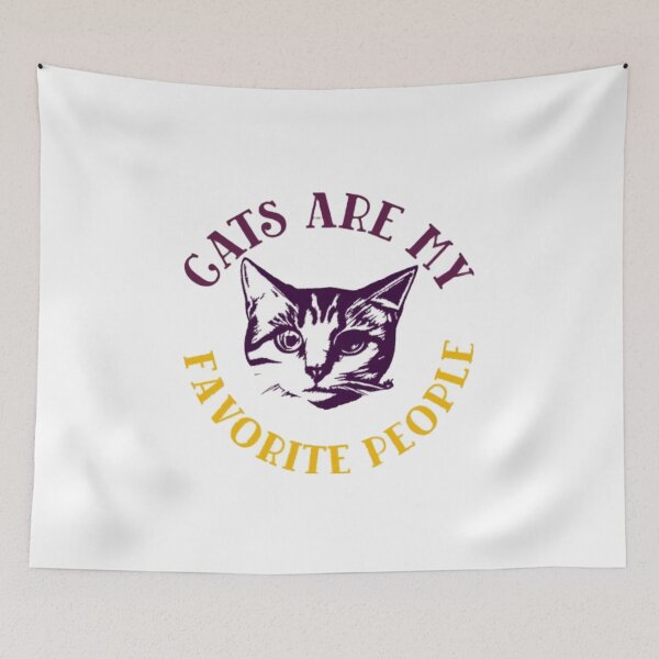 Item preview, Cats are my favorits people designed and sold by mandover.