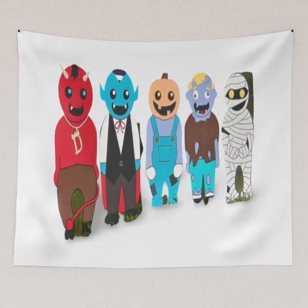Item preview, Funny cheerful five inseparable friends designed and sold by ErisMerch.