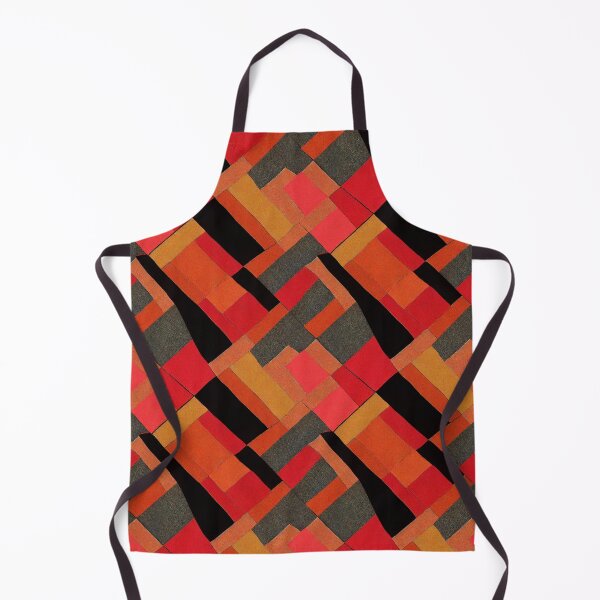 Item preview, Red and Orange Patchwork designed and sold by BuraxisDesigns.