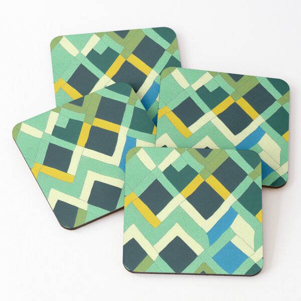 Item preview, Green Patchwork designed and sold by BuraxisDesigns.