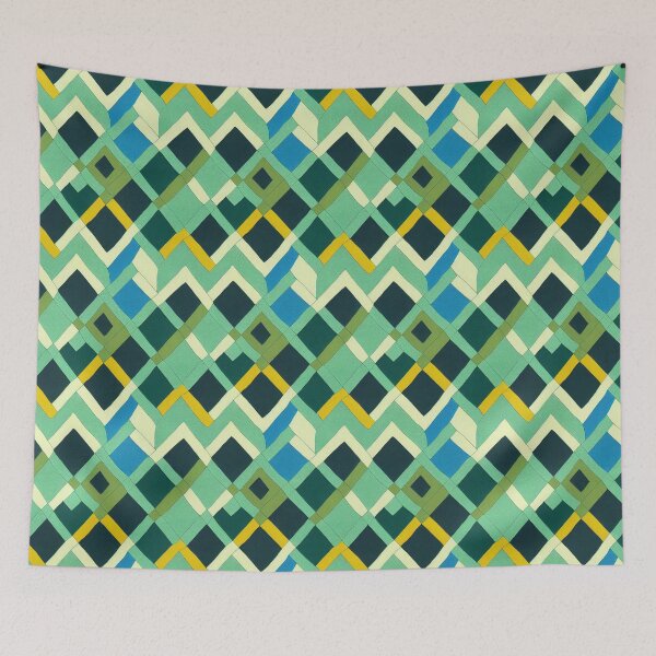 Item preview, Green Patchwork designed and sold by BuraxisDesigns.
