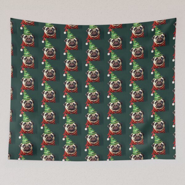 Item preview, Christmas Pug - Perfect For Animal Lovers designed and sold by ChristmaSpecial.