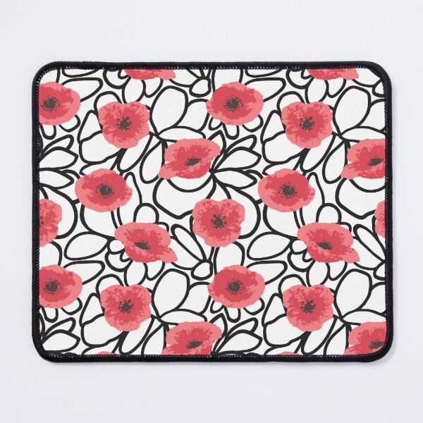 Item preview, Bold minimalist poppies designed and sold by Anne-Leue.