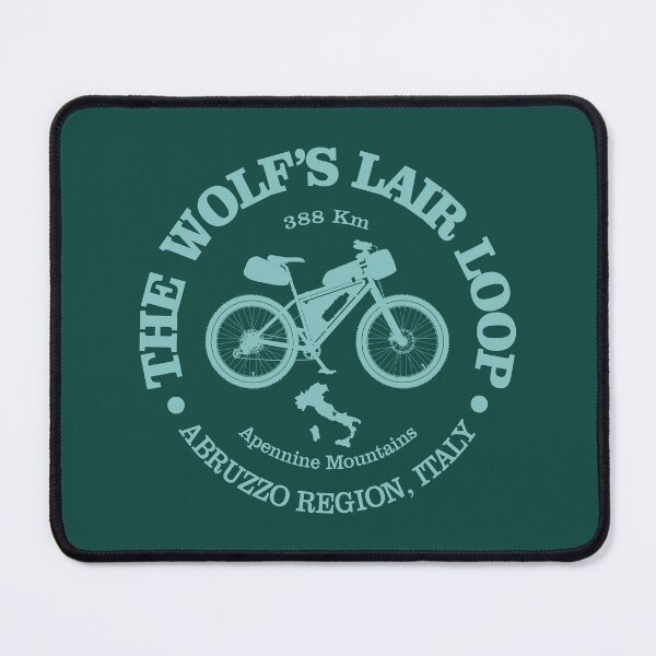 Item preview, Wolf's Lair Loop (cycling) designed and sold by curranmorgan.
