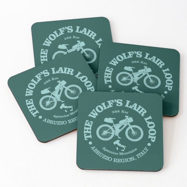 Item preview, Wolf's Lair Loop (cycling) designed and sold by curranmorgan.