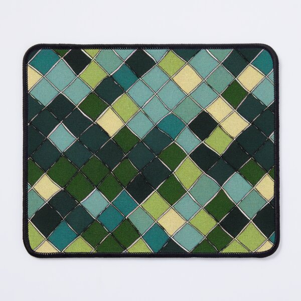 Item preview, Green and Blue Patchwork designed and sold by BuraxisDesigns.