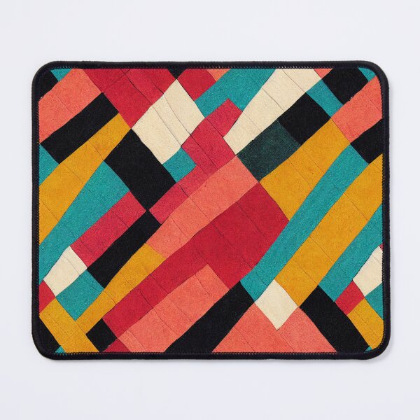 Item preview, Red and Orange Patchwork designed and sold by BuraxisDesigns.