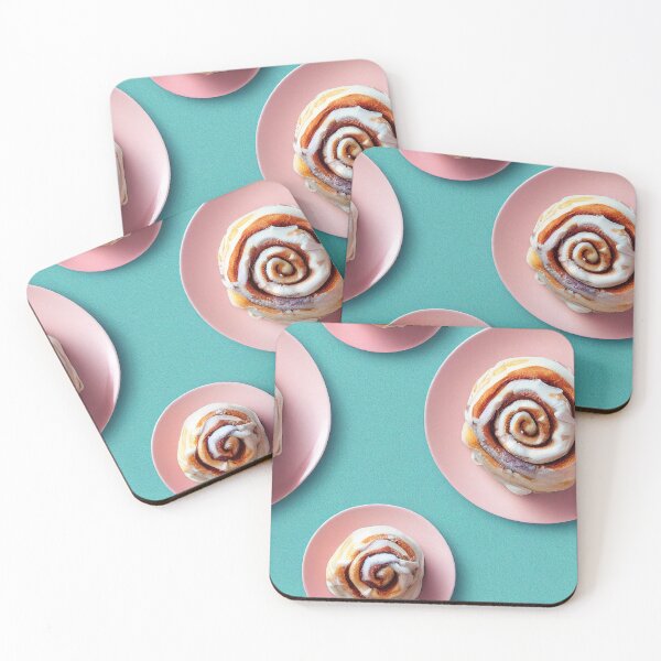 Item preview, Watercolor cinnamon bun pattern designed and sold by my-moody-place.
