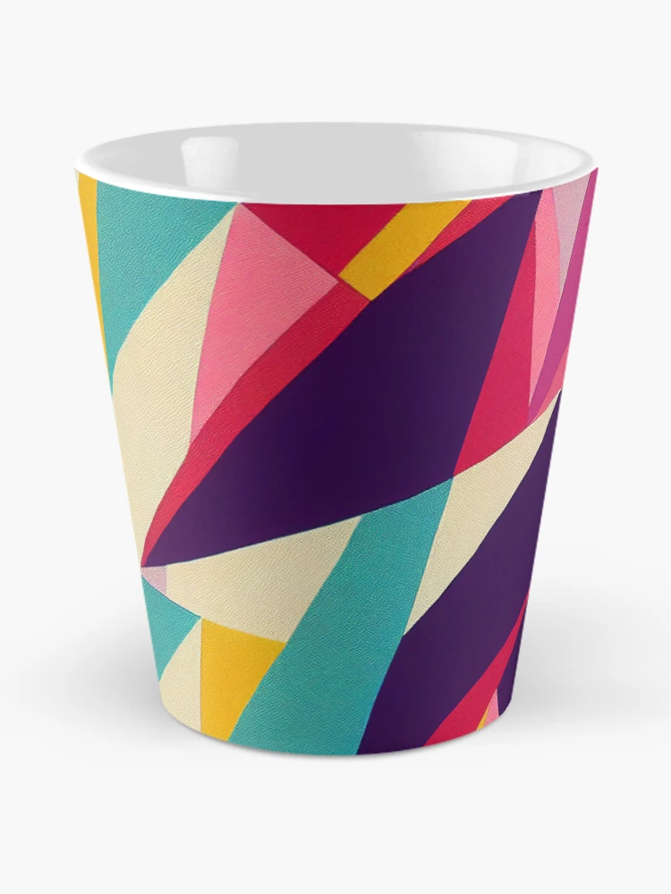 Thumbnail 2 of 4, Coffee Mug, Retro Patchwork designed and sold by BuraxisDesigns.