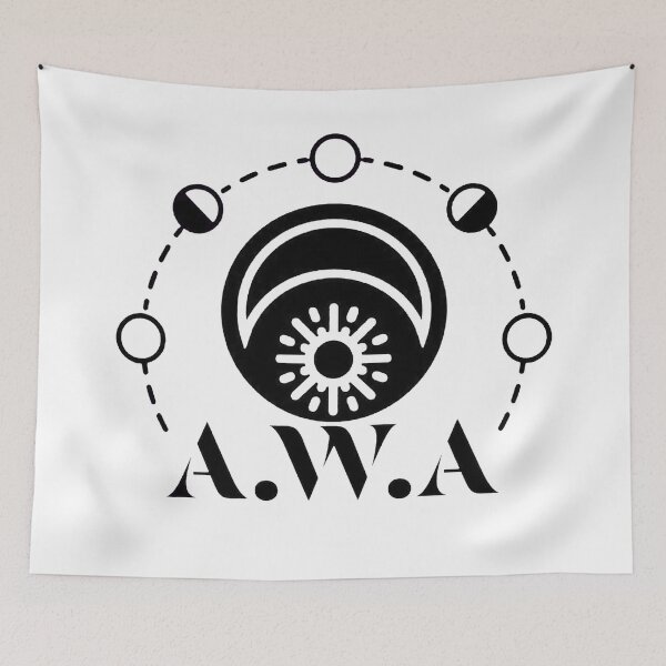 Item preview, Official AWA Logo Black designed and sold by AWAOfficial.