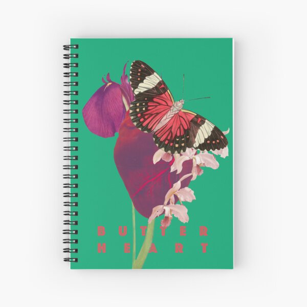 Your Heart Flower is the Butterfly 4 Spiral Notebook