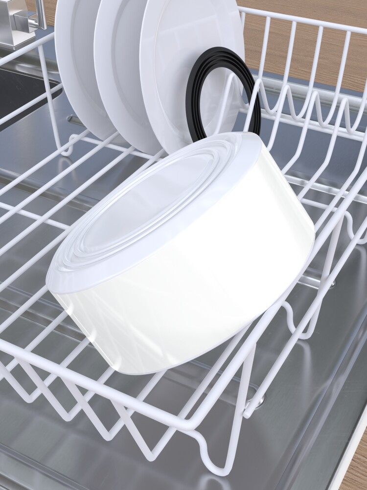 Alternate view of Mosquito Robot Pet Bowl