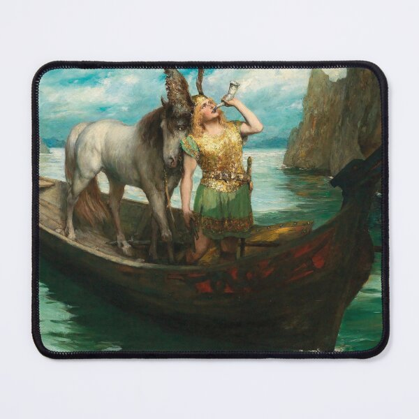 Item preview, Götterdämmerung (Twilight of the Gods) | Ferdinand Leeke | 1908 Norse Mythology Art designed and sold by CJET.