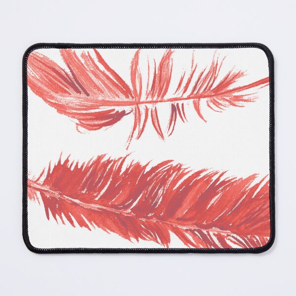 Item preview, Delicate Feathers - Red Palette designed and sold by Niina Niskanen.