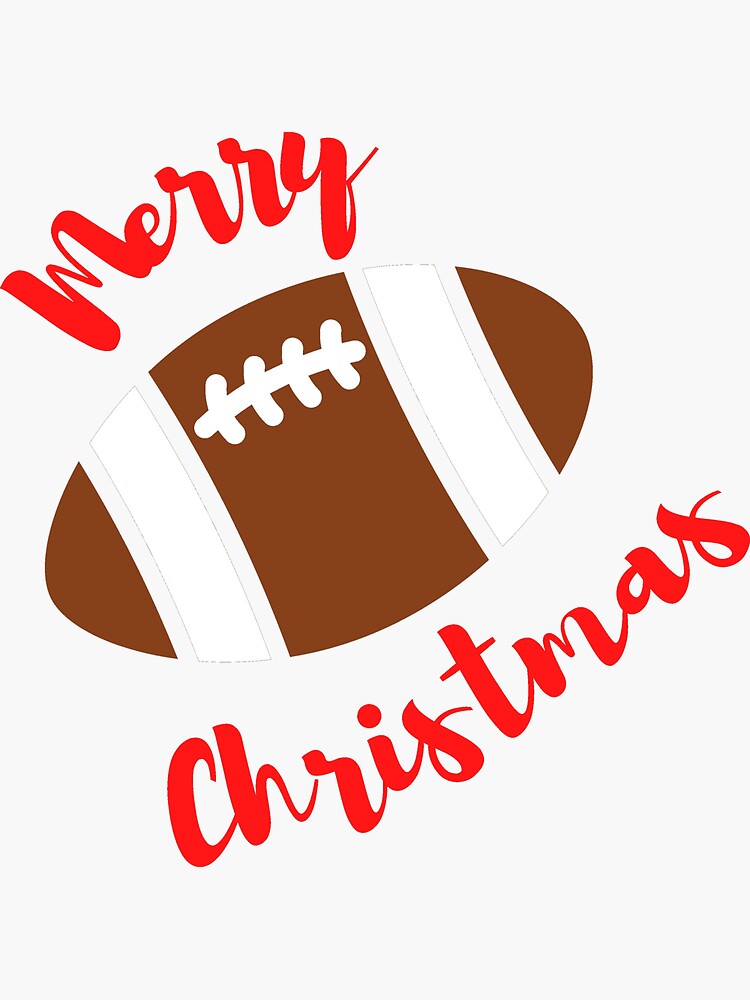 "Rugby Christmas Sweater" Sticker for Sale by Swobodzio Redbubble
