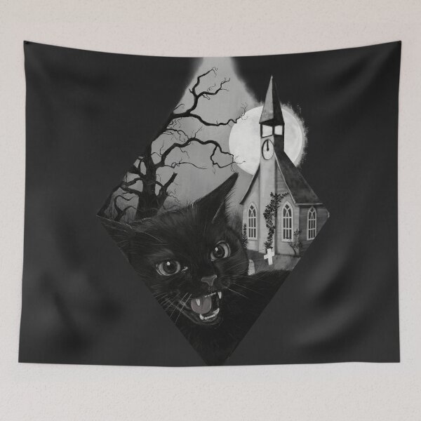 Item preview, Spooky Cat designed and sold by lauragraves.