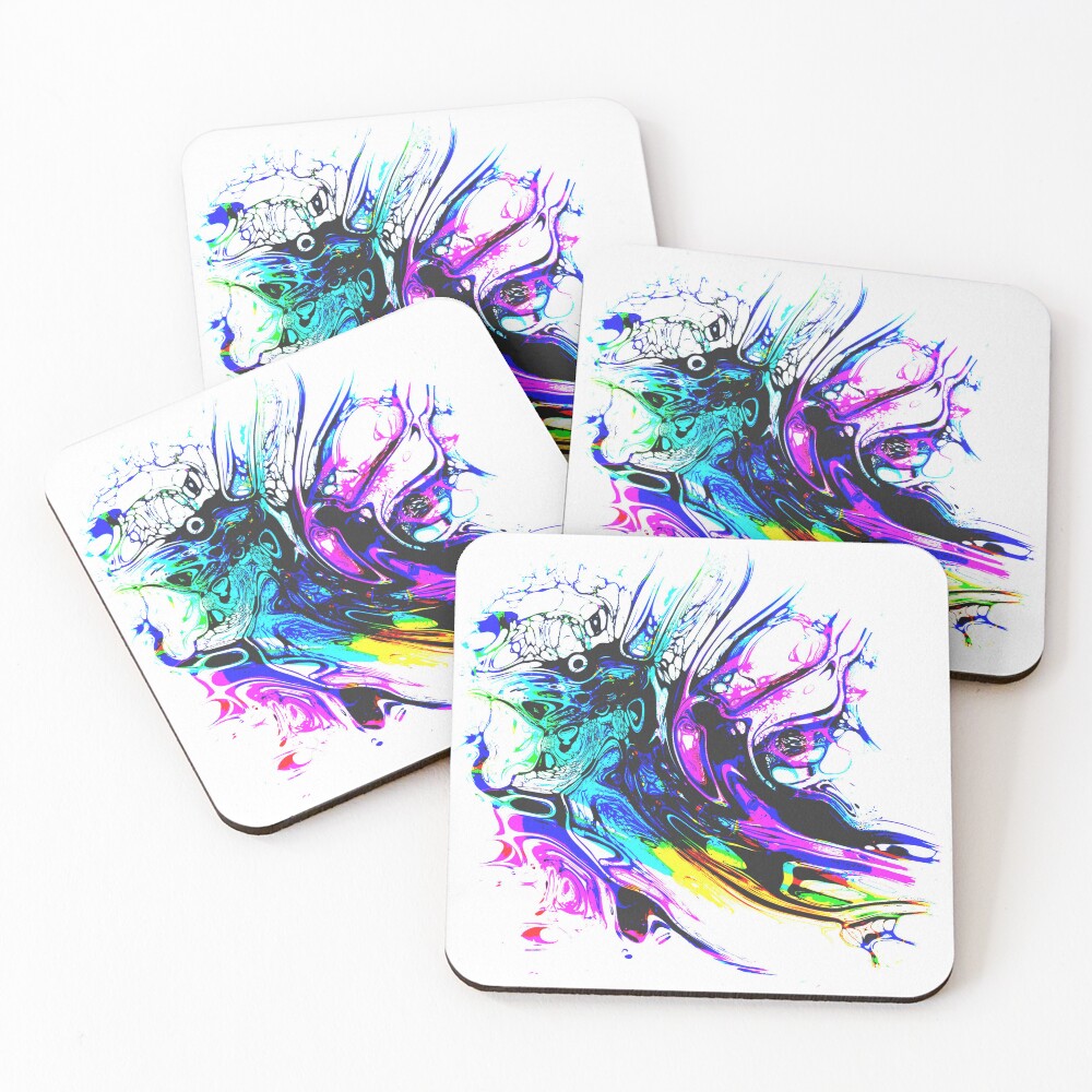 Item preview, Coasters (Set of 4) designed and sold by AgentSlimepunk.