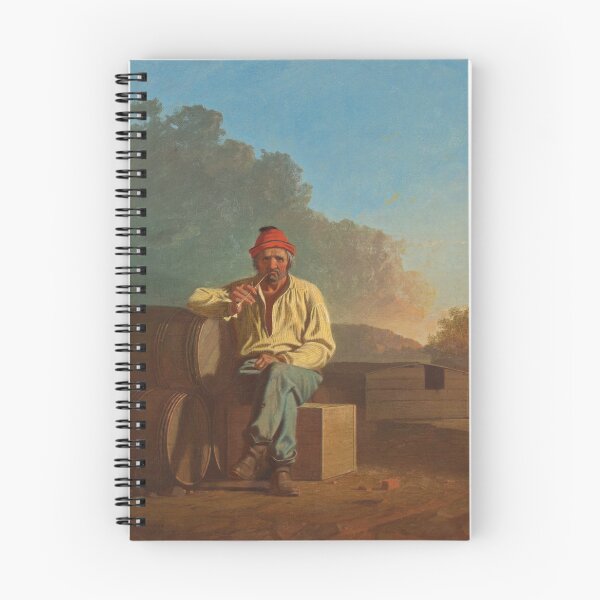 Item preview, Mississippi Boatman | George Caleb Bingham | 1850 American Art designed and sold by CJET.