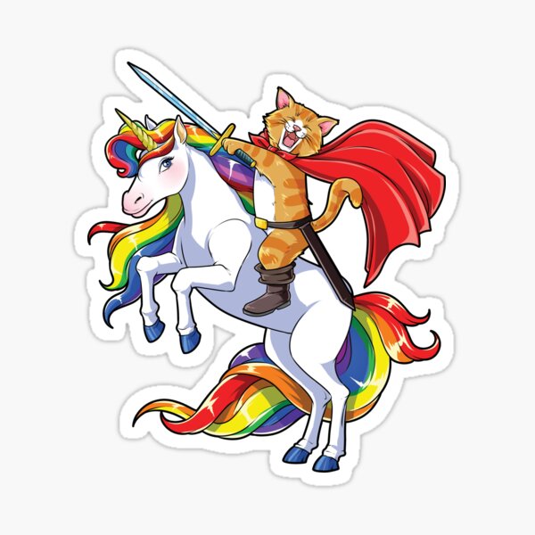 Download Unicorn Birthday Stickers Redbubble