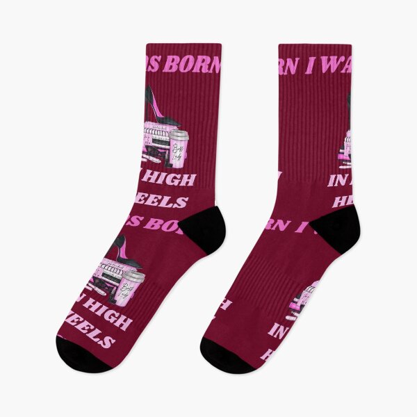 Item preview, I Was Born In High Heels Women Decoration designed and sold by netdota.