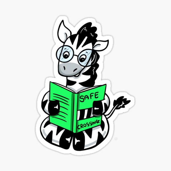 Item preview, Zebra Reading designed and sold by Katy Vaughan.