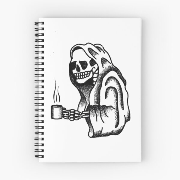 Item preview, Skeleton loves coffee designed and sold by art raneem.