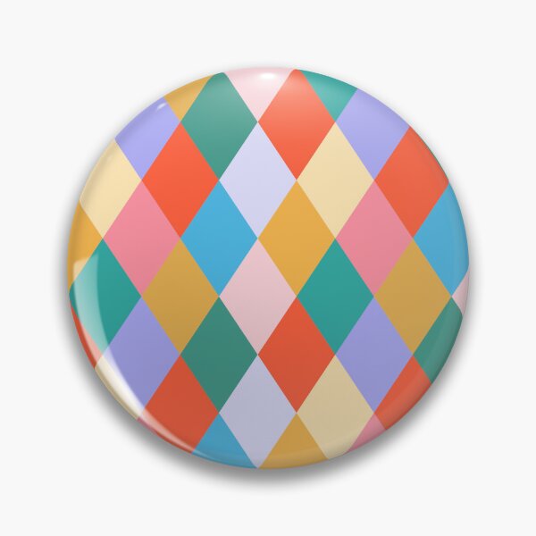 Item preview, Colorful Diamond Geometric Shape Pattern designed and sold by Ceyda Bolat.