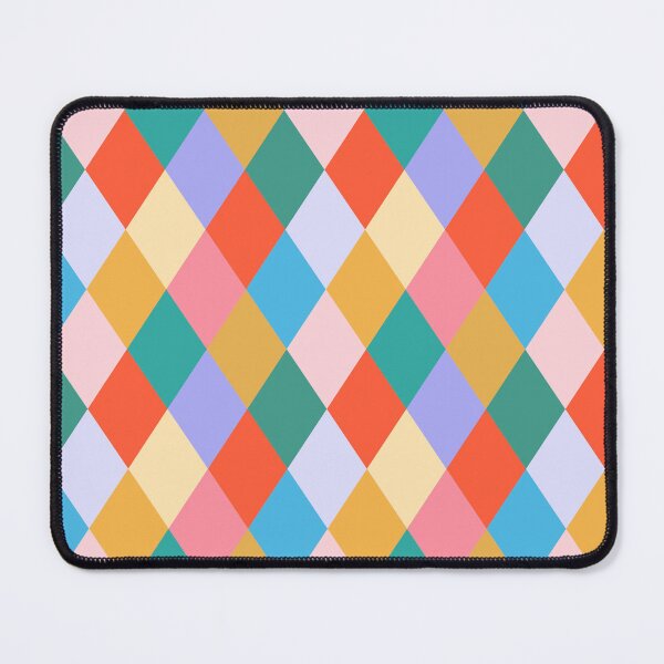 Item preview, Colorful Diamond Geometric Shape Pattern designed and sold by Ceyda Bolat.