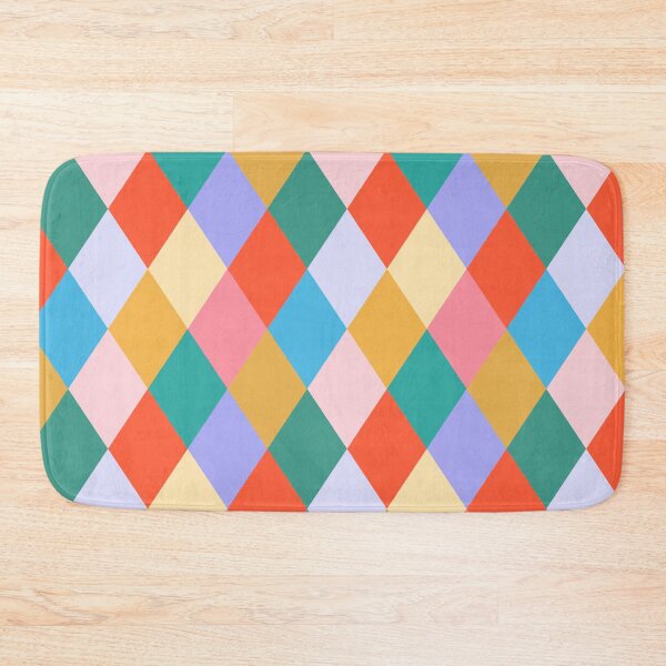 Item preview, Colorful Diamond Geometric Shape Pattern designed and sold by Ceyda Bolat.