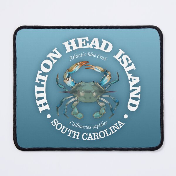 Item preview, Hilton Head Island (blue crab) designed and sold by curranmorgan.