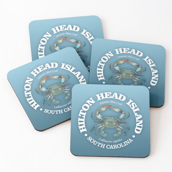 Item preview, Hilton Head Island (blue crab) designed and sold by curranmorgan.