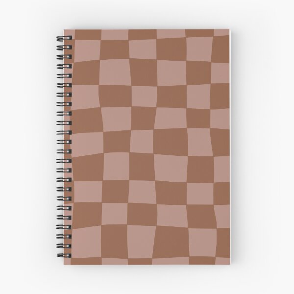 Item preview, Hand Drawn Checkerboard Pattern (spice brown/tan) designed and sold by Design Minds Boutique.