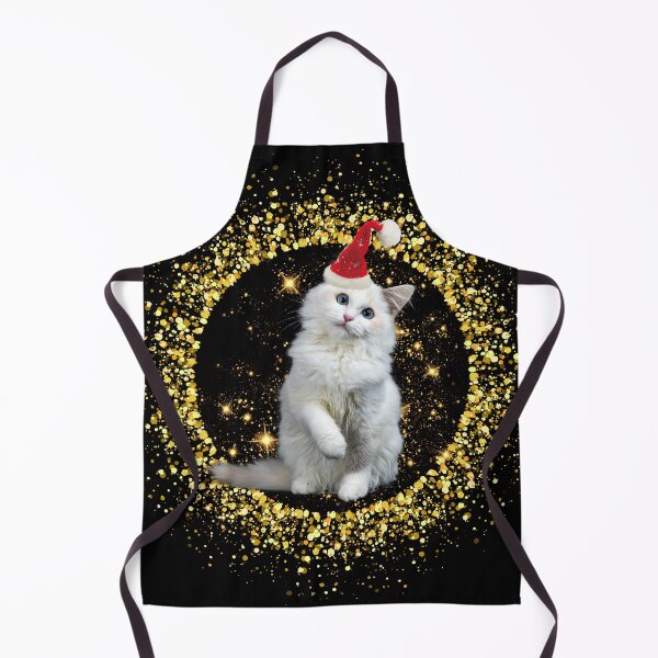 Aperçu de l'œuvre Beau chat blanc V2 créée et vendue par The Love Quill.