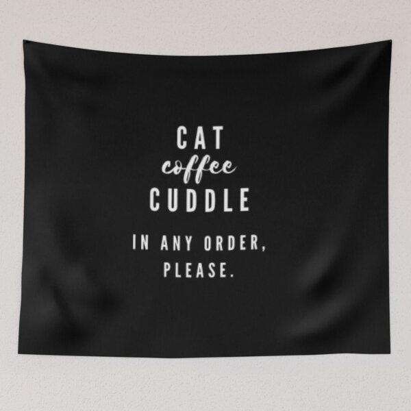 Item preview, Cat coffee cuddle in any order please designed and sold by mandover.