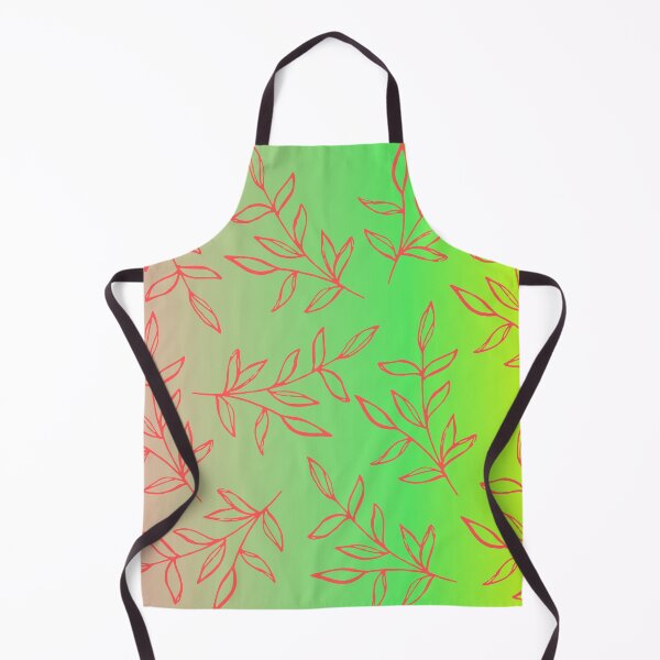 Item preview, Colorful Gradient Wave with Red Leaves designed and sold by designlee.