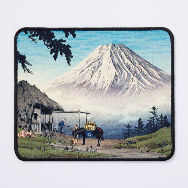 Item preview, Otome Pass, Hakone (ca.1932) print in high resolution by Hiroaki Takahashi designed and sold by VintageArtRepro.