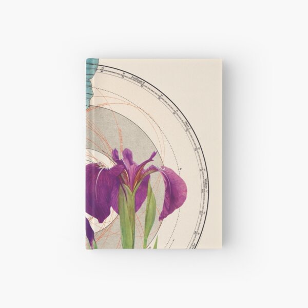 Your Heart Flower Butterfly Solar System Hardcover Journal