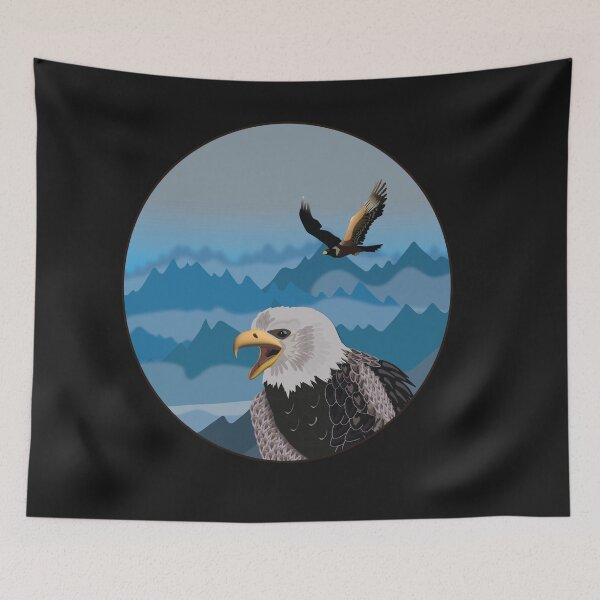Item preview, Golden Eagle in the mountains designed and sold by Nanar1984.