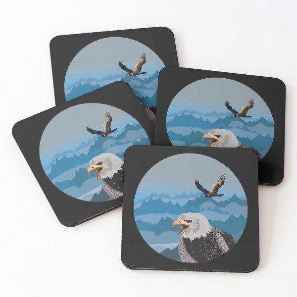 Item preview, Golden Eagle in the mountains designed and sold by Nanar1984.
