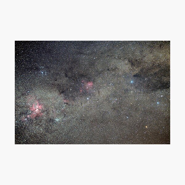 Milky Way in Crux and Carina Photographic Print