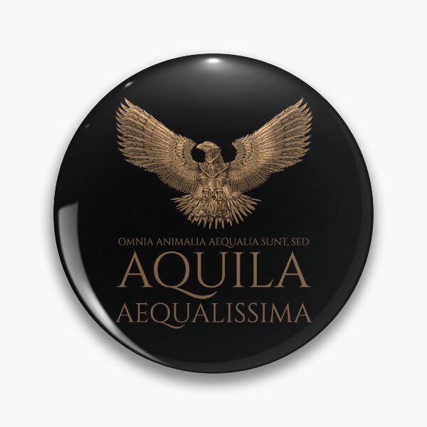 Item preview, All animals are equal, but the eagle is the most equal - Ancient Roman History - SPQR Classical Latin - Steampunk Eagle designed and sold by Styrman.