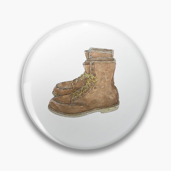 Item preview, Work boots designed and sold by kneeSocksCreate.