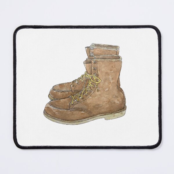 Item preview, Work boots designed and sold by kneeSocksCreate.