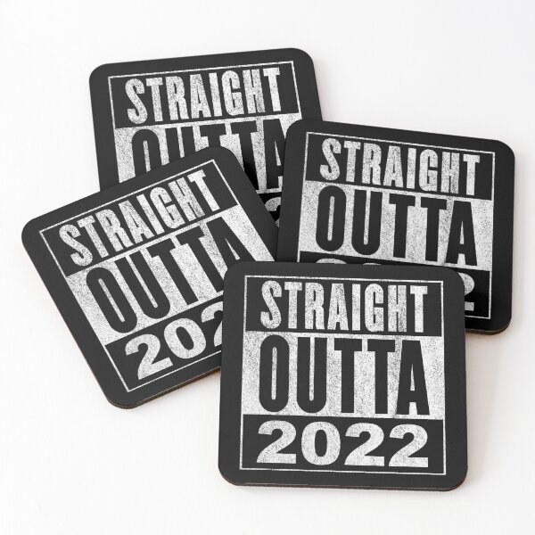 Item preview, Straight Outta 2022 designed and sold by Cat Lady Designs.